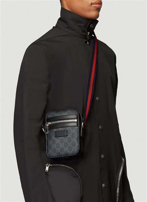 gucci crossbody messenger|shoulder bag Gucci crossbody men's.